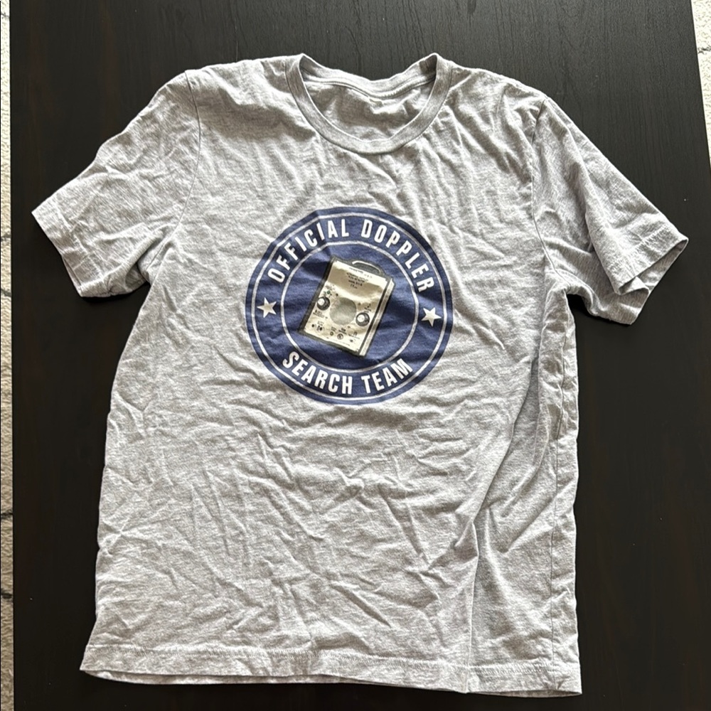 Gray Official Doppler Search Team T-Shirt